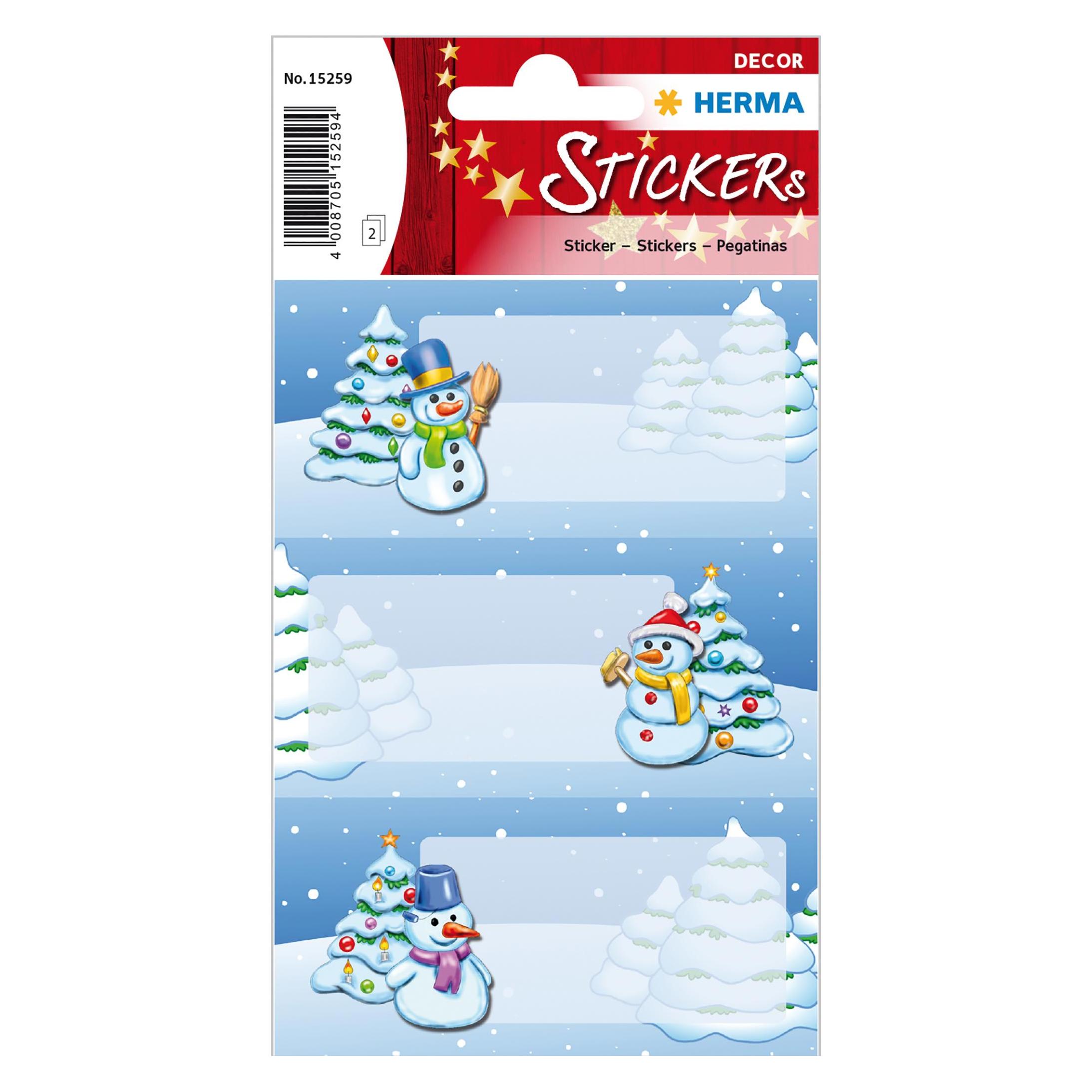 Herma Sticker Geburtstag (6 Sticker) (15259)