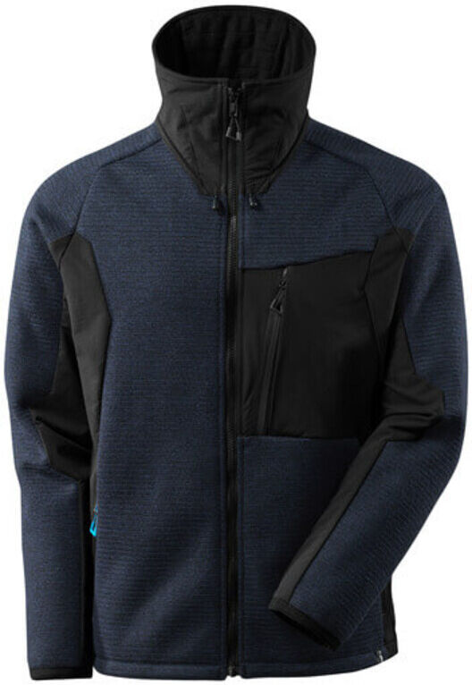 Mascot Jacke, Strick, mit Membran Strickjacke Größe XL, dunkelmarine/schwarz (17105-309-01009-XL)