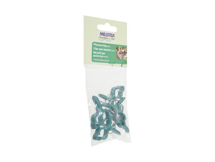 Pflanzen-Clips Grün 3 × 4.5 cm 5 Stück
