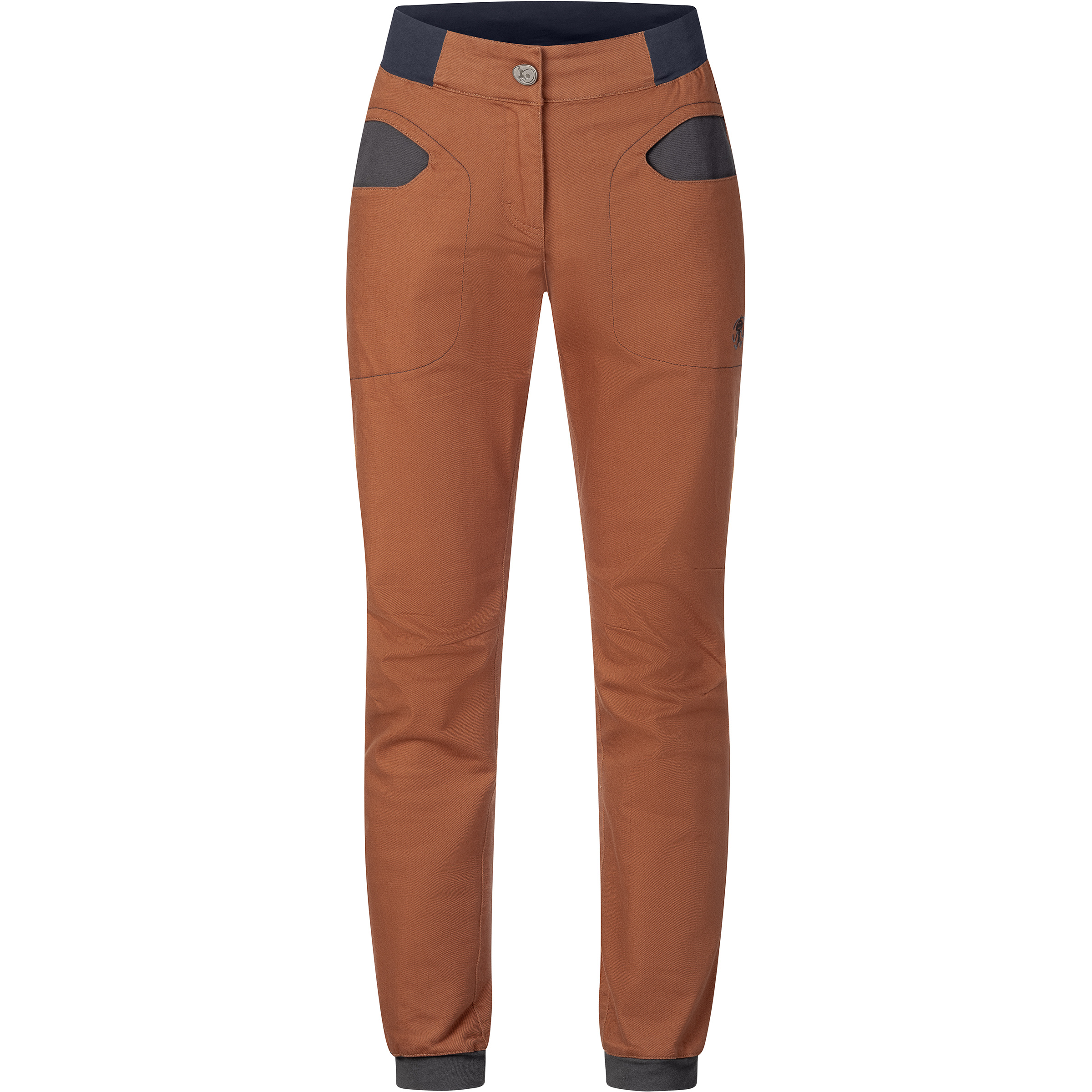 Rafiki Sierra Hose Damen Kletterhose braun Größe L Bouldern Elastisch