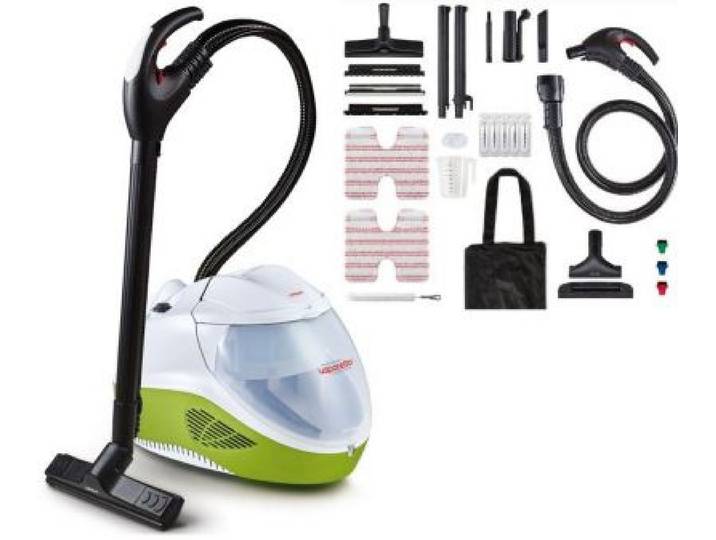 Polti - Aspirateur Nettoyeur Vapeur Vaporetto Lecoaspira Fav80 Turbo