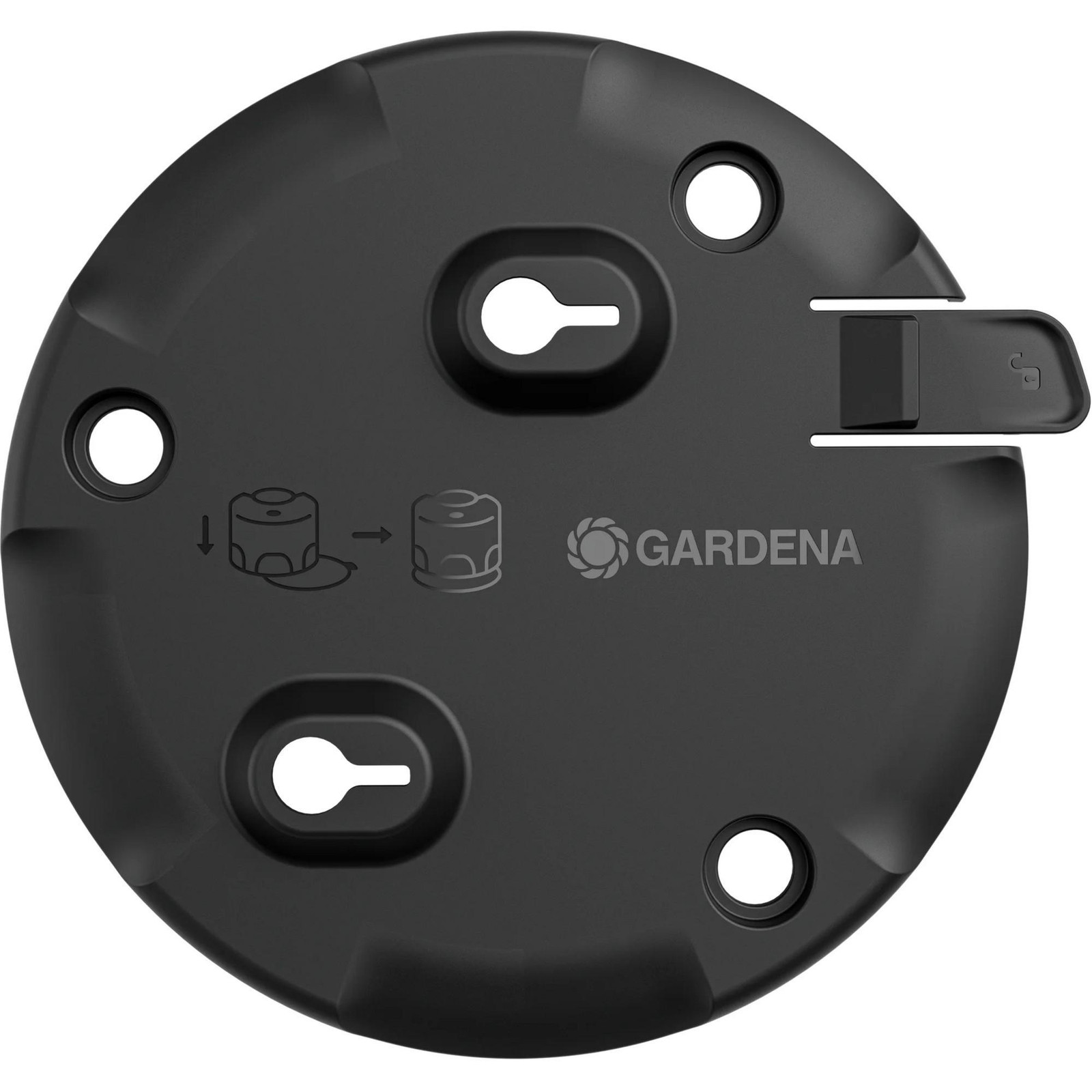 Gardena AquaPrecise Docking Plate oberirdisch