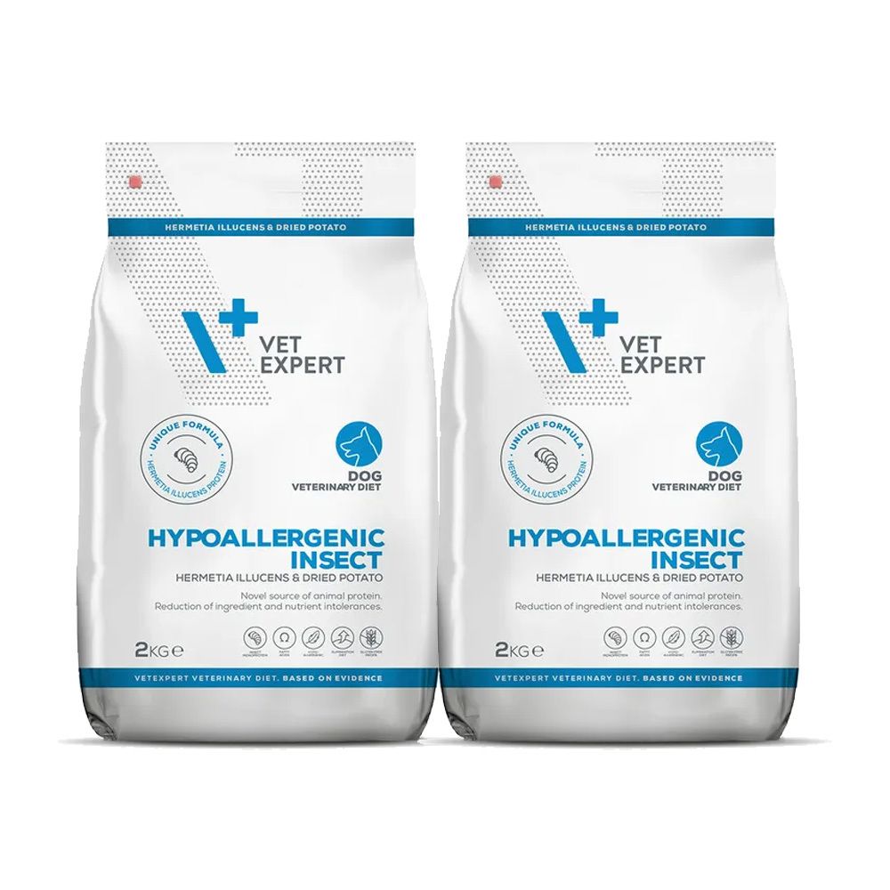 Vetexpert Hypoallerg Insect Doppelpack 2x2 kg Futter