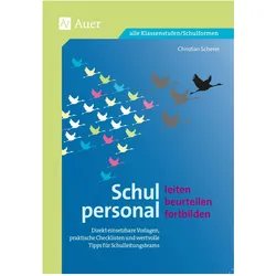 Schulpersonal leiten, beurteilen, fortbilden, Schulbücher von Christian Scherer
