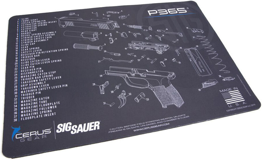 Sig Sauer P365 Gun Mat