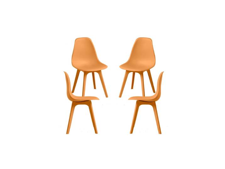 4er Set Kelen Suprym Stühle - Senf