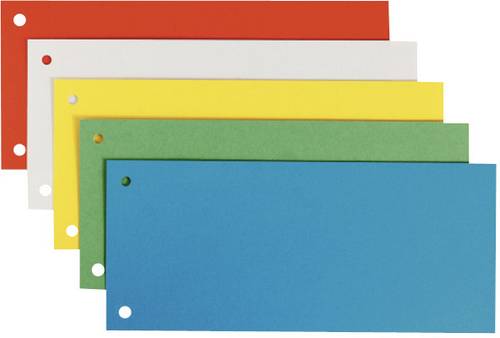 Leitz Trennblatt 16796099 25 St./Pack. Karton Produktabmessung, Breiten:240mm Produktabmessung, Höhe:105mm Orange, Weiß, Blau