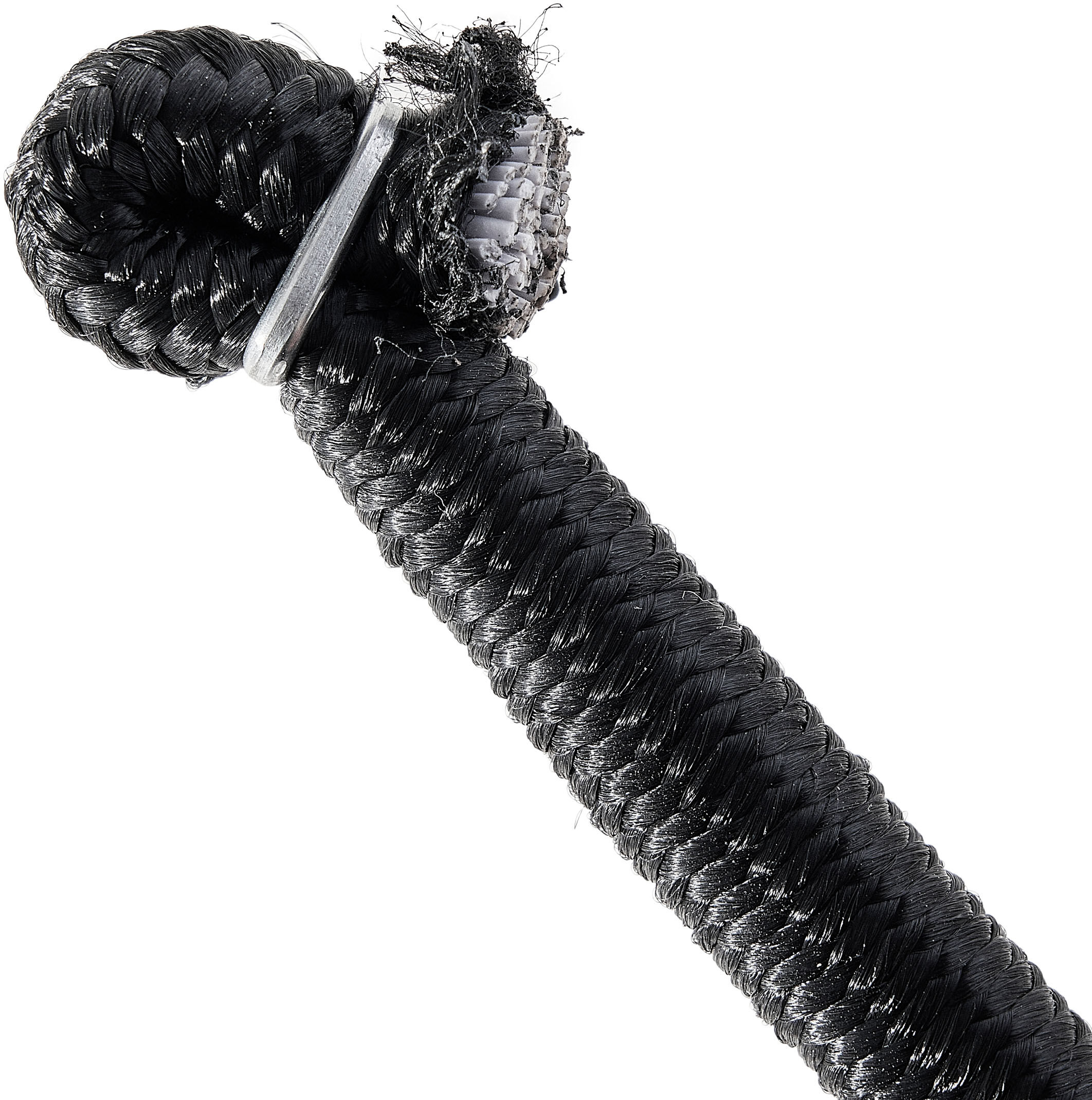SPRINTIS 100 Unités - Agrafes annelées, acier zingué pour cordes de ⌀ 10 mm, argent