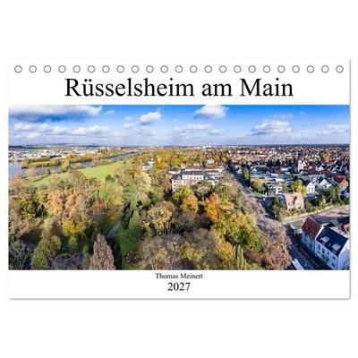 Rüsselsheim am Main (Tischkalender 2027 DIN A5 quer), CALVENDO Monatskalender
