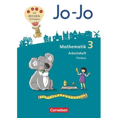 Jo-Jo Mathematik - Allgemeine Ausgabe 2018 - 3. Schuljahr - Arbeitsheft Fördern, Taschenbuch von Andrea Schulz,Jana Köppen,Lorenz Huck, Cornelsen