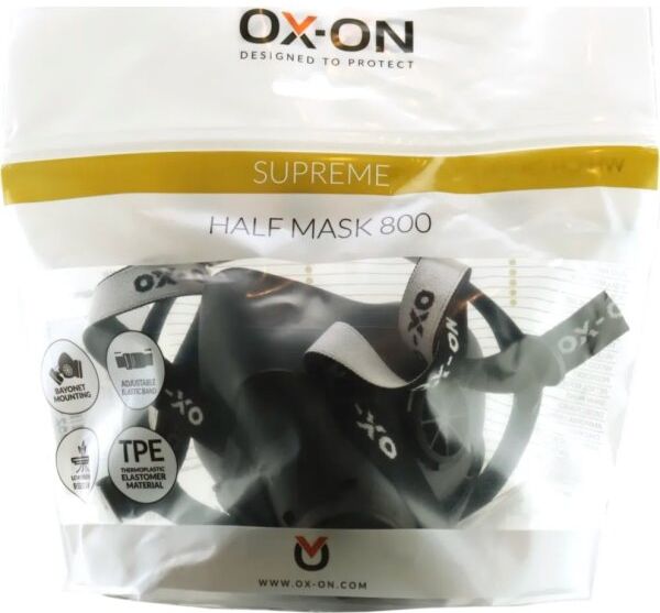 Ox-On Halvmaske 800 Supreme - Uden Filter