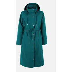 Danefae Winterjacke Danedelight Damen Petrol Parka Extra Lang