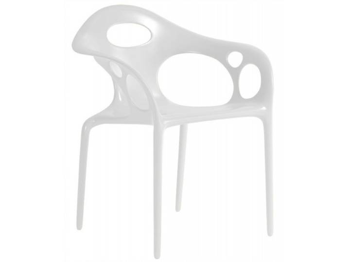 MOROSO ensemble de 4 fauteuils SUPERNATURAL (Blanc - Polypropylène)