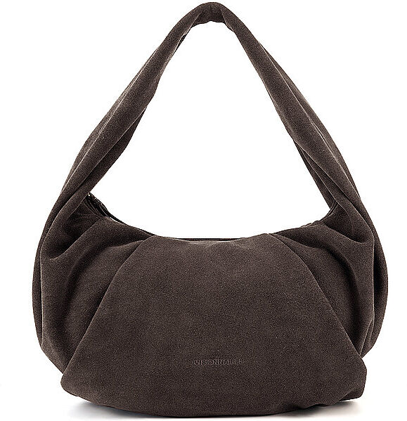 LES VISIONNAIRES Ledertasche - Hobo GRETA braun EG