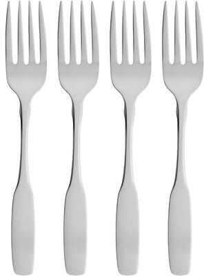 Oneida Paul Revere Fine Flatware Salad Forks, Set Of 4