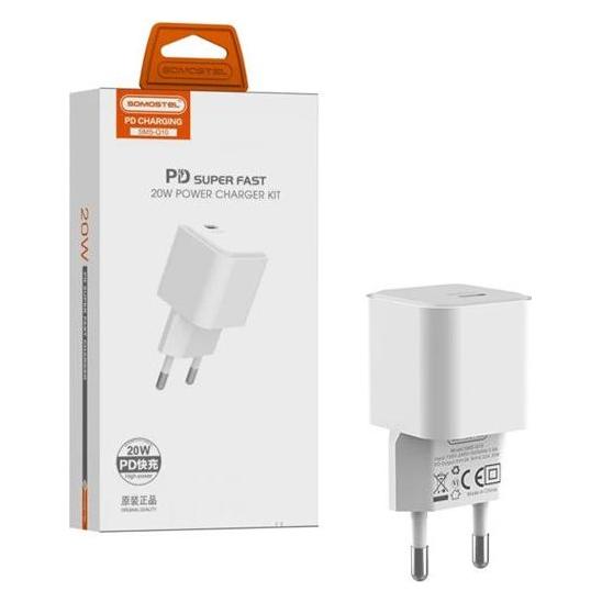 Somostel Wandladegerät 3,6 A 20 W weiss SMS-Q10 PD (20 W) (60441915)