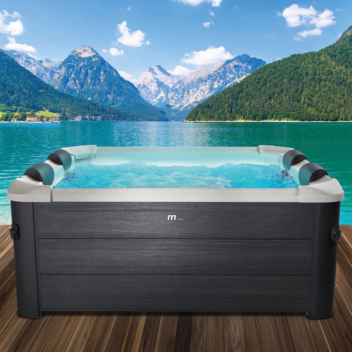 BRAST MSpa Whirlpool OSLO AERO PLUS 6 Personen mit LED