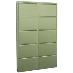 Ebuy24, Schuhschrank, Pisa (100 x 16 x 173 cm)