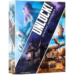 Asmodée Unlock! Mystery Adventures (Italienisch, 1 - 6 Spieler)