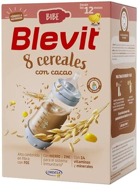Blevit Bibe 8 Cereales Con Cacao 500g