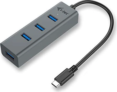 I-TEC USB-C Metal 4-Port Hub