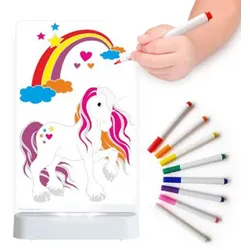 Aloka Sleepylights Kinderzimmerlampe Magisches Einhorn Colour me