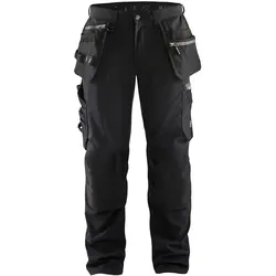 Softshell Arbeitshose "1805" - C64 - schwarz