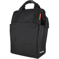 KLICKfix ROOMY GT Gepäckträgertasche 12 Liter schwarz – robuste, leichte Fahrradtasche für Alltag und Tour bei Nubuk Bikes