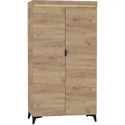 KLEIDERSCHRANK 2 Türen Ruben Holz