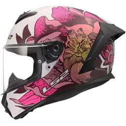 LS2, Motorradhelm, FF820 RAPID III POPPIES II Integralhelm (XS)