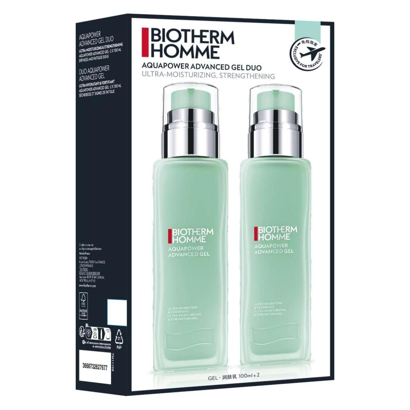 Biotherm Aquapower Advanced Gel Duo Geschenkset (Gesichtspflege Set) (61183300)