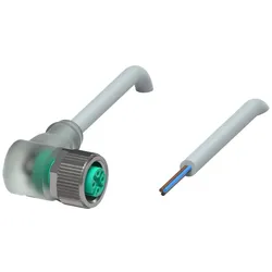 Pepperl+Fuchs Fabrik Kabeldose,2m,3pol.,M12 V1-W-E2-2M-PUR