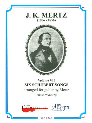 Edition Chanterelle Six Schubert Songs Guitar