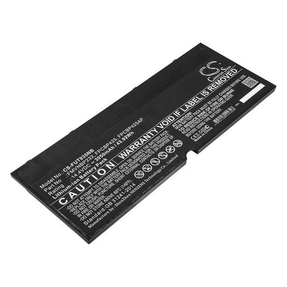NoName Battery for Fujitsu LifeBook T935 etc (FUT935NB)
