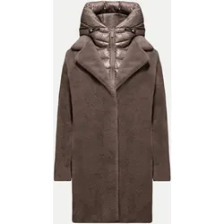 Mantel Odessa aus Kunstpelz Braun L