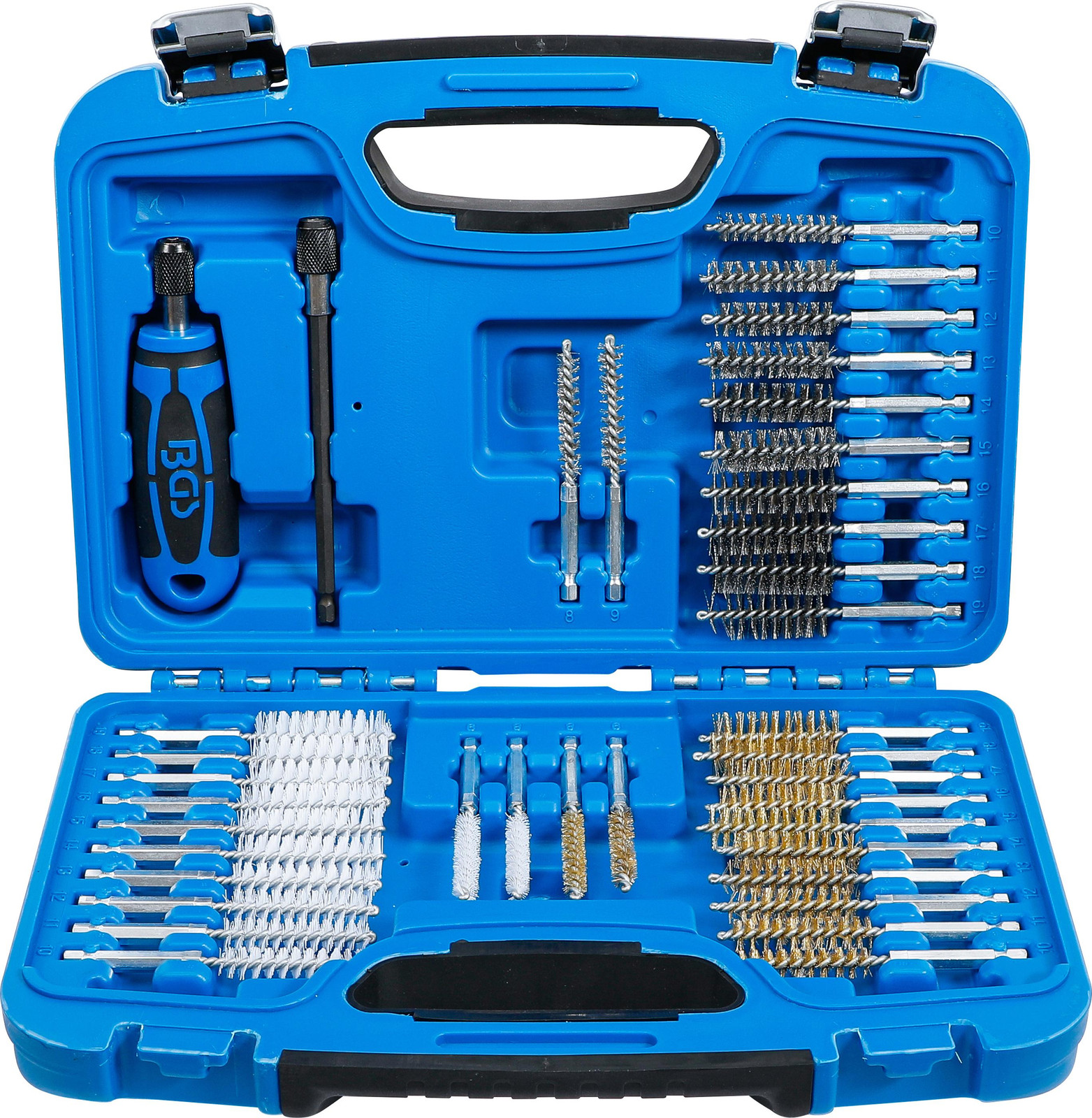 BGS Technic 3078 Assortiment borstels, 38-delig