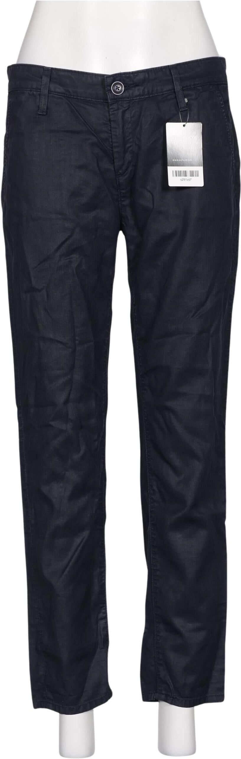 AG Adriano Goldschmied Damen Stoffhose, Marineblau, Gr. W27, Lyocell - Second Hand