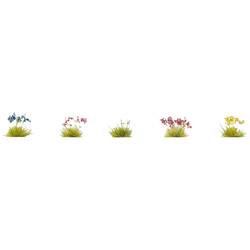 NOCH 6800 Bodengestaltungs-Set Blumenwiese Rot, Blau, Gelb, Pink, Weiß