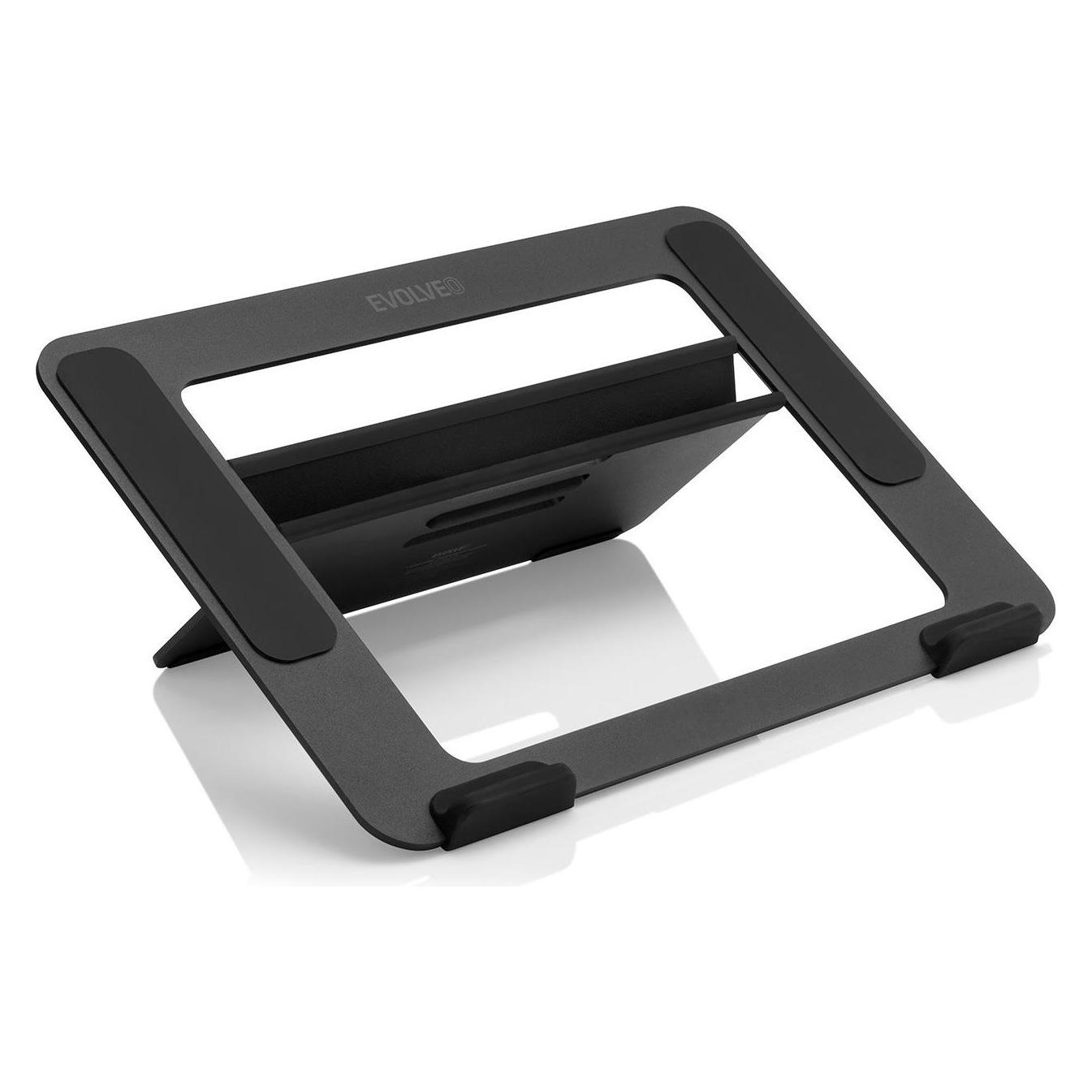 Evolveo TopLift, hliníkový podstavec pod notebook, černý (TOPLIFT-BK)