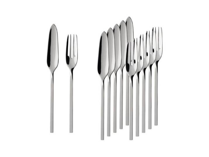 Villeroy & Boch Fischbesteck NewWave Fischbesteck 12-tlg. (12-tlg), 6 Personen