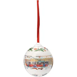 Hutschenreuther, Christbaumschmuck, Weihnachtskugel Porzellan