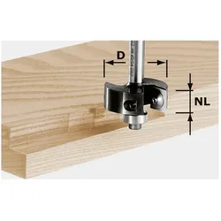 Festool, Fräser, Falzfräser-Wendeplatten HW S8 D38/12