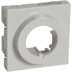 Legrand 412951 Blindplatte mit Bohrung D=22,5mm für OSMOZ Schalt- und Signalgeräte, 2-modulig