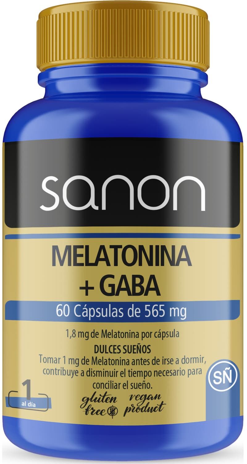 Sanon Melatonina + Gaba 60caps