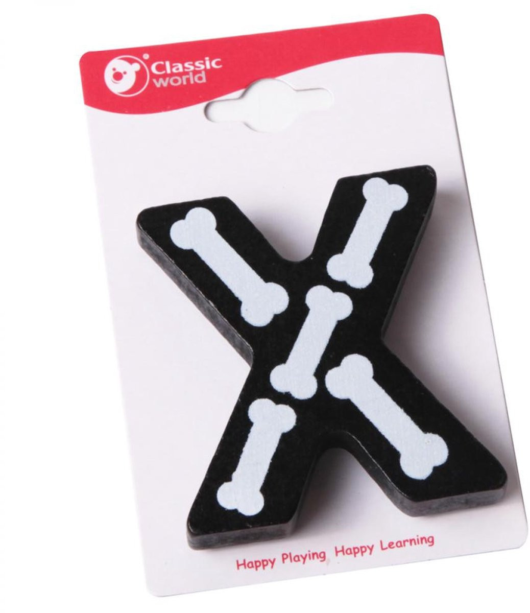 Classic World Houten Letter X