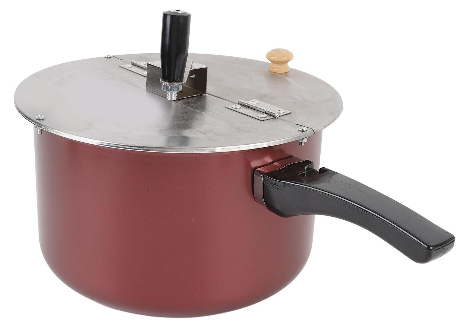 Merkloze Popcorn Maker voor Gasfornuis en Inductiekookplaat