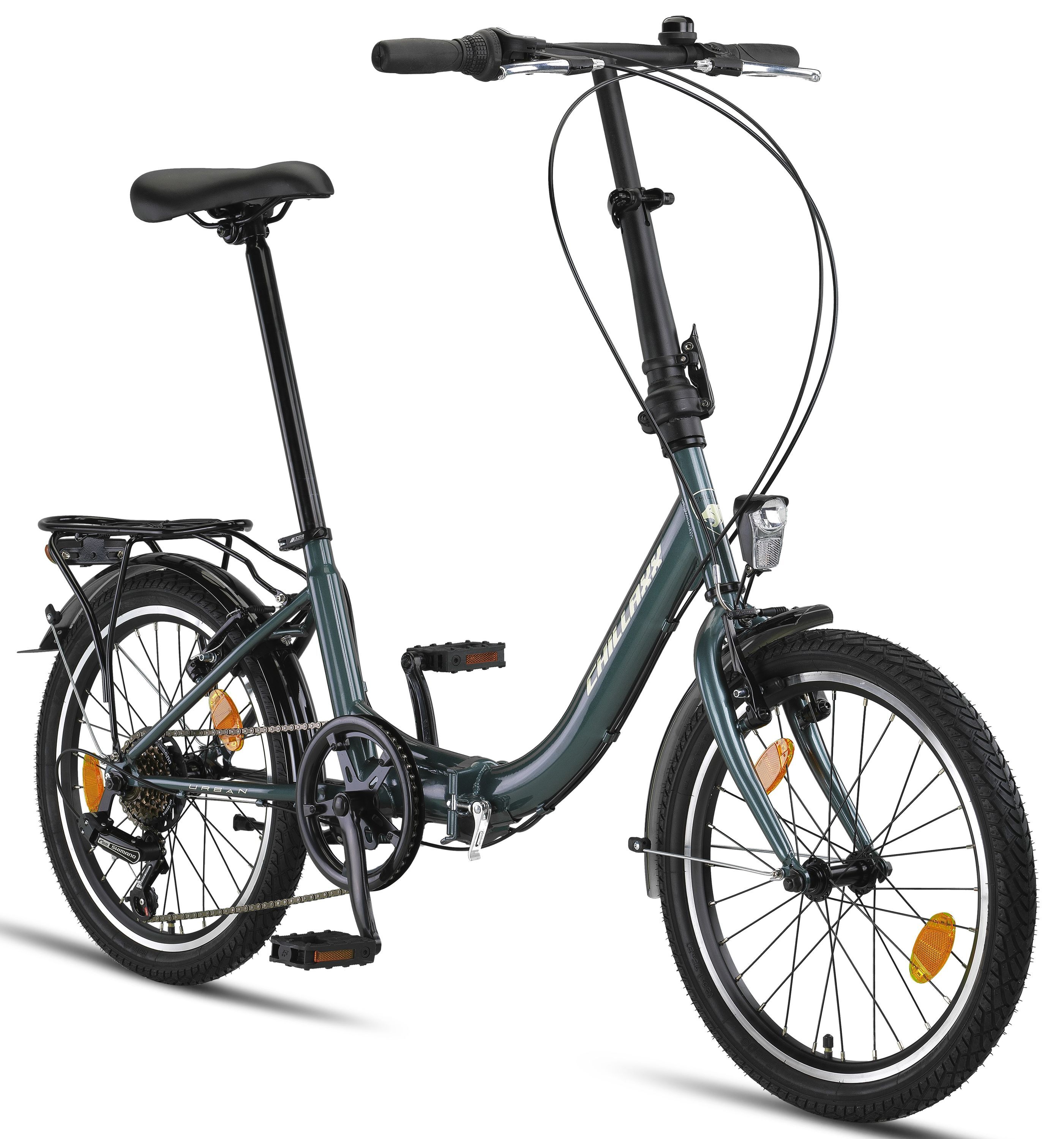 Chillaxx Bike URBAN, Farbe:Dunkelgrün