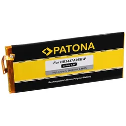 PATONA Akku passend für Huawei P8 HB3447A9EBW - 3,8V 2,6Ah