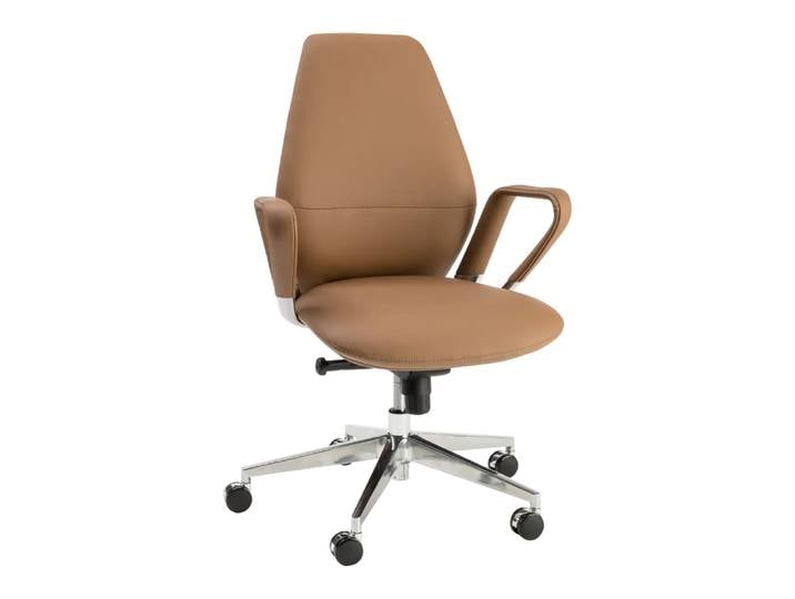 Bürostuhl HERMES-105, Edition, cognac, Leder