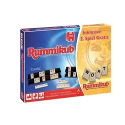 Jumbo Spiele Original Rummikub Classic + Wort Rummikub